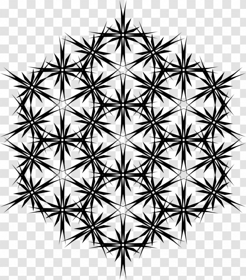 Hexagon Fractal Animation - Gif Art Transparent PNG