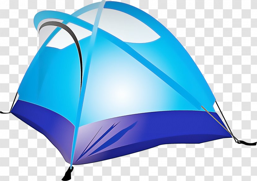 Blue Tent Azure Leaf Electric Transparent PNG
