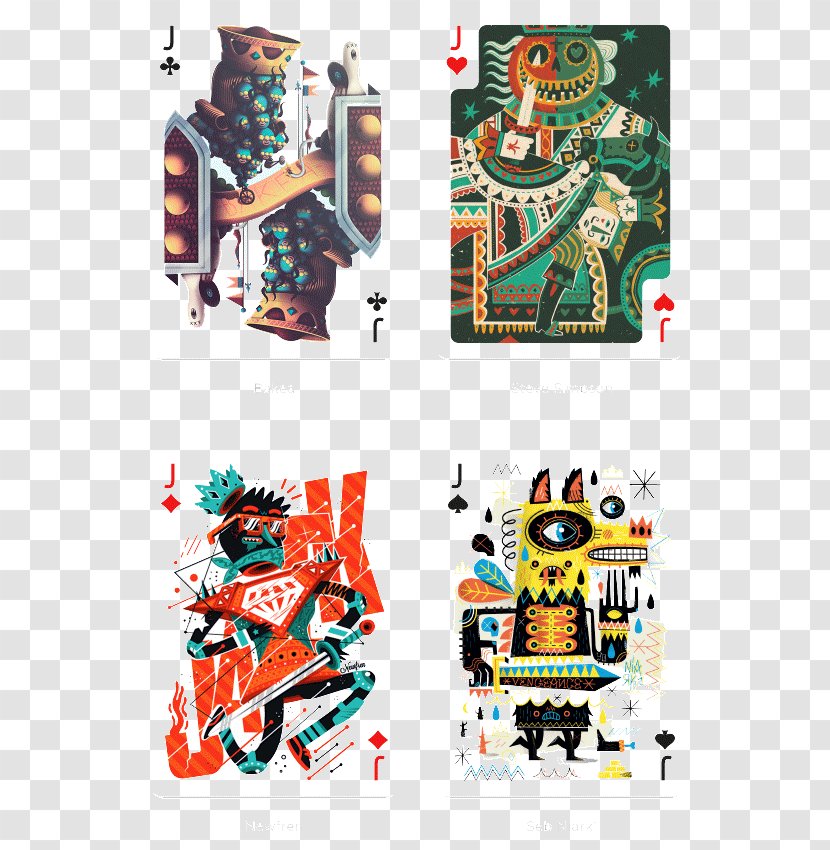 Playing Card The Arts Standard 52-card Deck Uno - Watercolor - Creative Visual Design Cards J Transparent PNG
