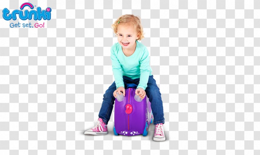 Trunki Ride-On Suitcase Penelope The Princess Clothing - Standing - Travel Trunks Transparent PNG