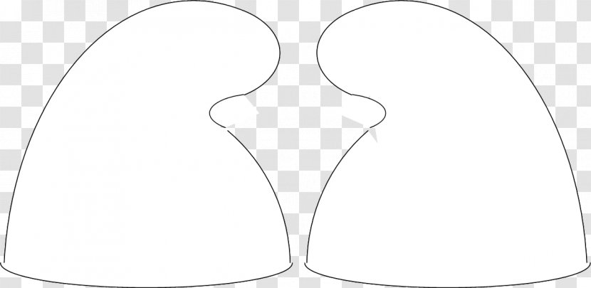 White Headgear Line Art Font - Area - Top Hat Outline Transparent PNG