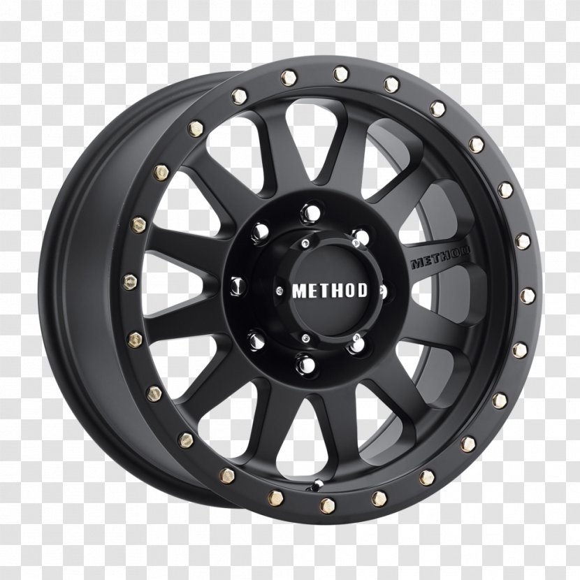 Alloy Wheel Car Beadlock Method Race Wheels Mesh Matte Black With Stainless Steel Accent Bolts (17x8.5'/5x5') 0 Mm Offset - Center Cap - Qaud Promotion Transparent PNG