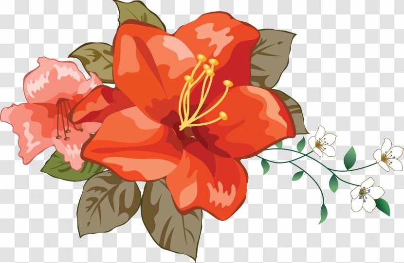 Lilium Flower Sketch - Digital Image - Celebration Easter'day Transparent PNG