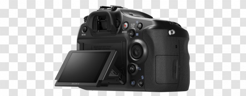APS-C Sony SLT Camera Digital SLR - Lens Transparent PNG