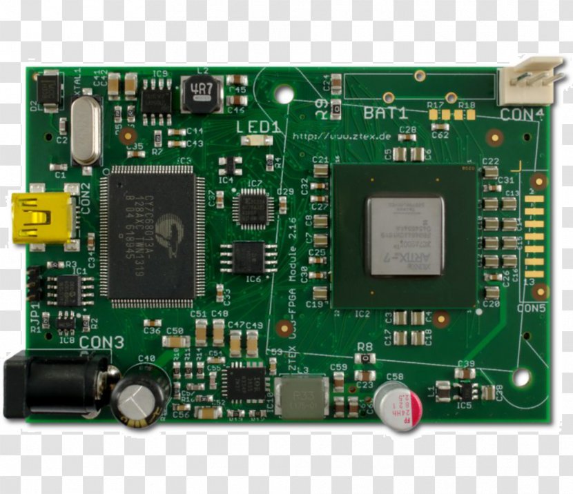 Microcontroller Field-programmable Gate Array Electronic Component TV Tuner Cards & Adapters Electronics - Tv - Microprocessor Development Board Transparent PNG