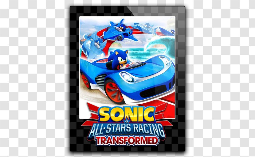 Sonic & Sega All-Stars Racing Transformed SegaSonic The Hedgehog Video Game - Advertising - Allstars Transparent PNG