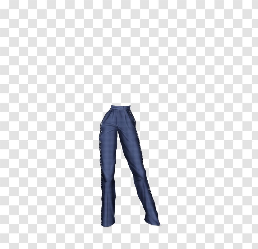 Lady Popular Fashion Jeans Pants Clothing - Hair Transparent PNG