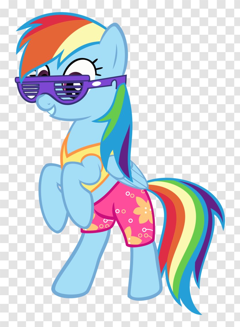 Pony Rainbow Dash Horse Art - Fictional Character Transparent PNG