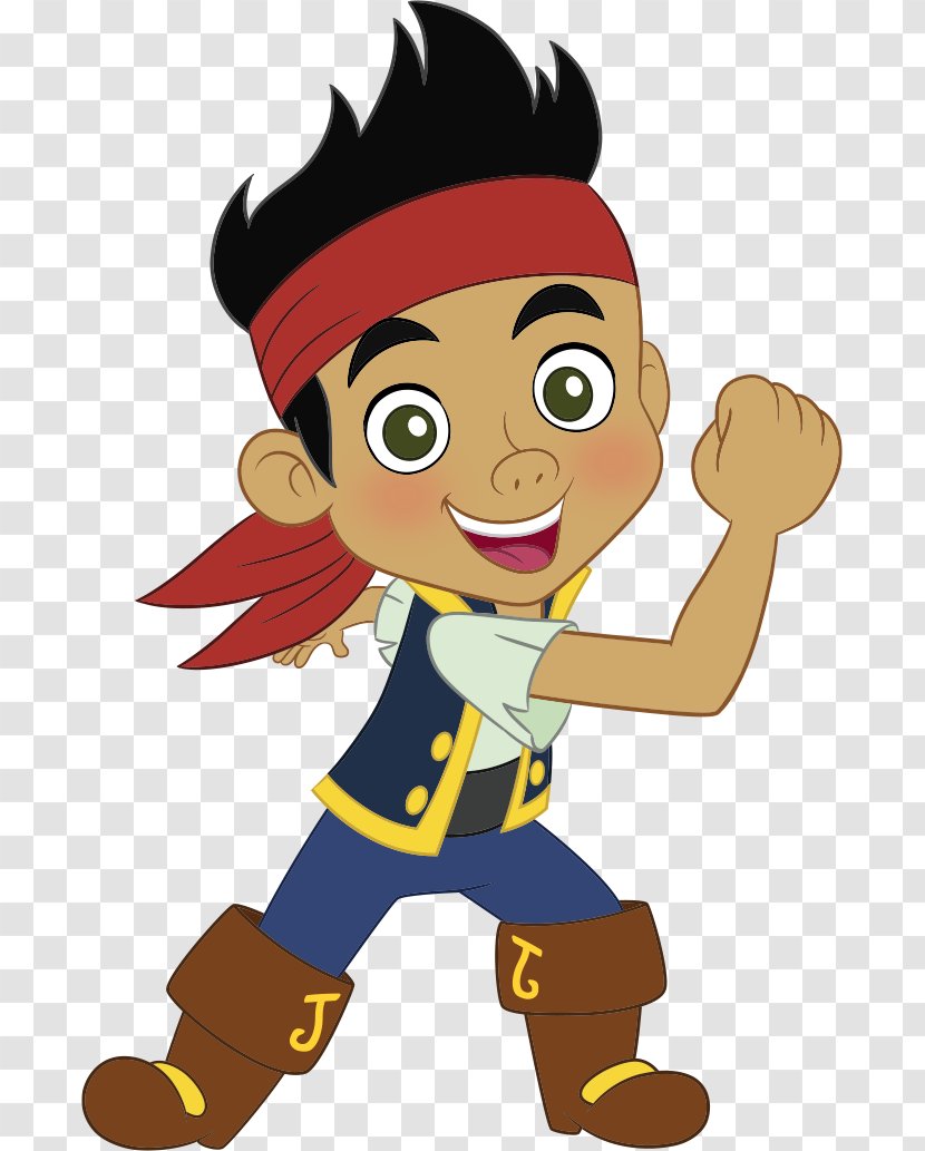 Captain Hook Smee Neverland Piracy Clip Art - Mascot - Jake Transparent PNG