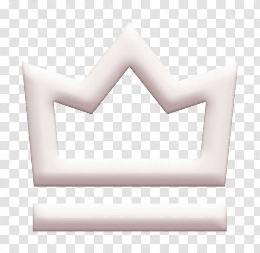 Icon Crown Icon Lineal Awards Icon Transparent PNG