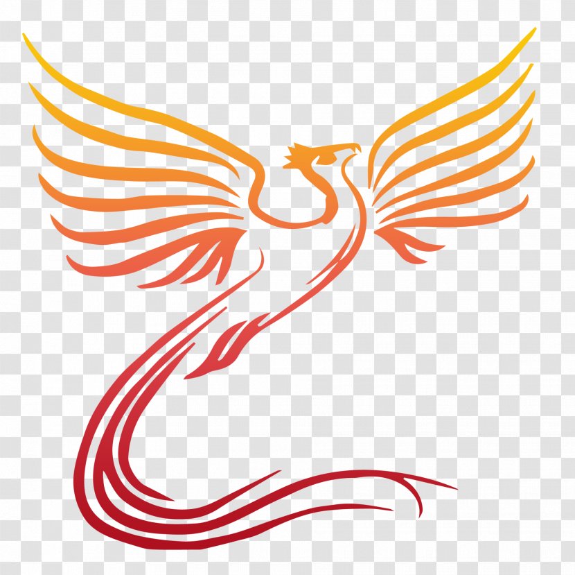 Phoenix Bird Mythology Clip Art - Vertebrate - Route Transparent PNG