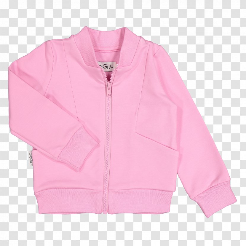 Hoodie Jacket Polar Fleece Sleeve - Pink Cloud Transparent PNG