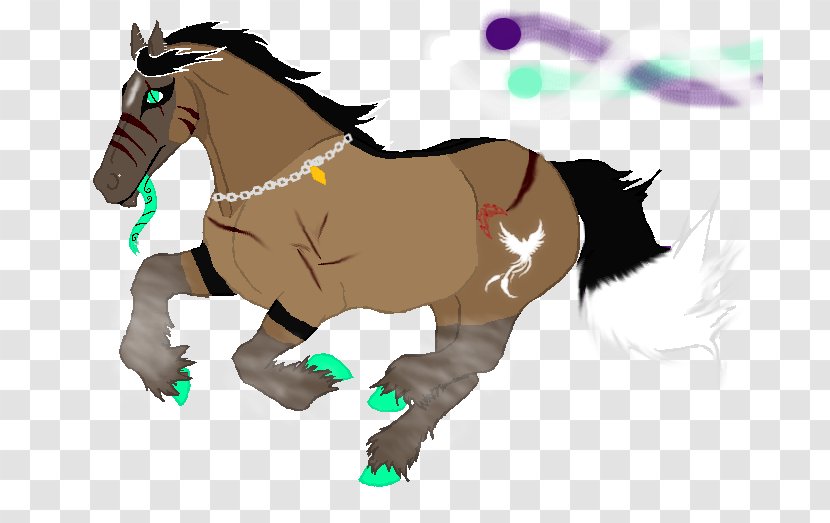 Mane Mustang Stallion Foal Colt - Tail Transparent PNG
