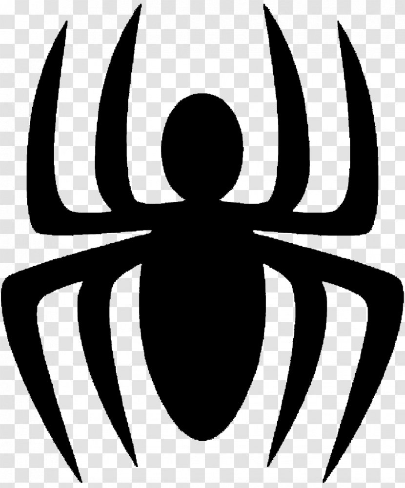 Spider-Man Venom YouTube Eddie Brock Clip Art - Symmetry - Monochrome Transparent PNG