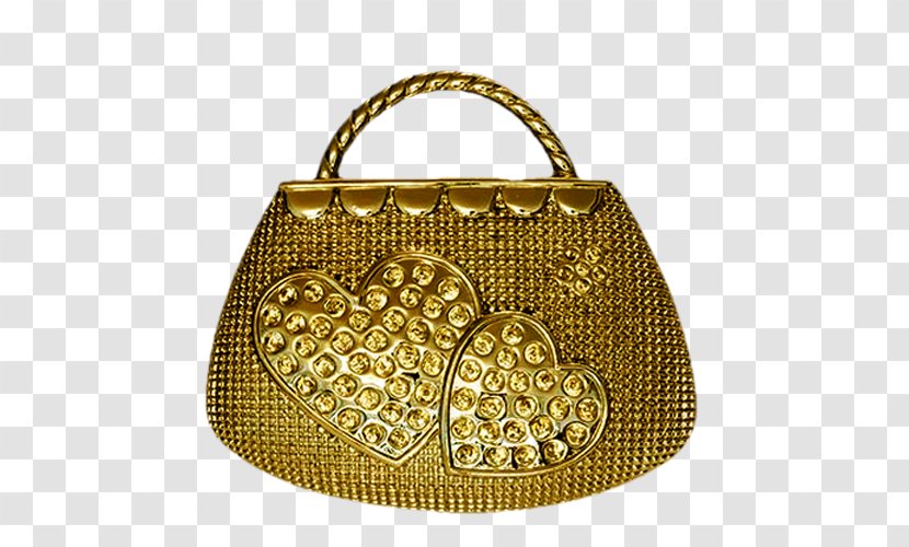 Handbag Clip Art - World Wide Web - Golden Bag Transparent PNG