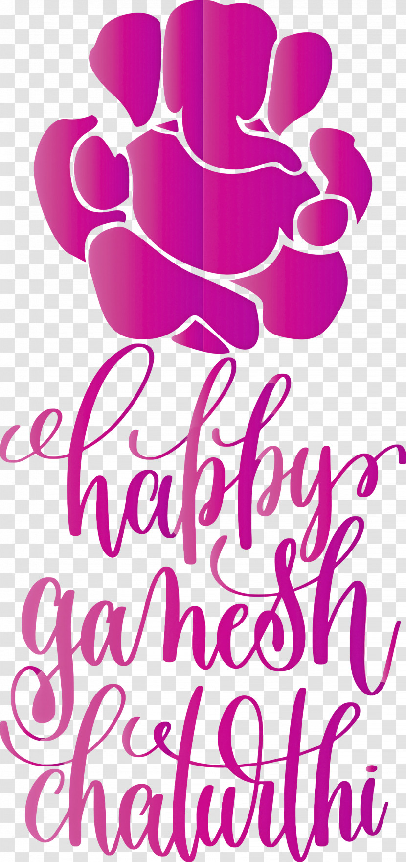 Happy Ganesh Chaturthi Transparent PNG