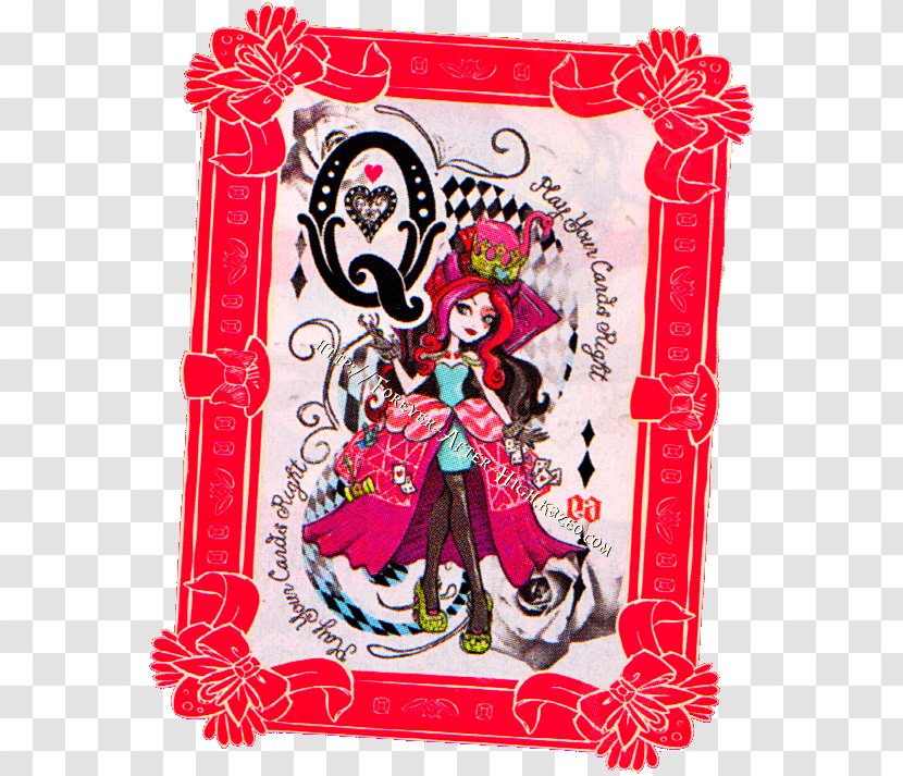 Ever After High Character Number Webisode - Winx Club - Way Too Wonderland Shuffle The Deck Transparent PNG