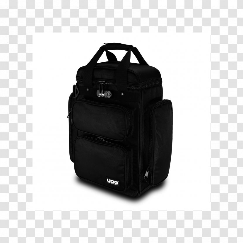 Large Black Pig Disc Jockey Bag DJ Controller Audio Mixers - Heart Transparent PNG