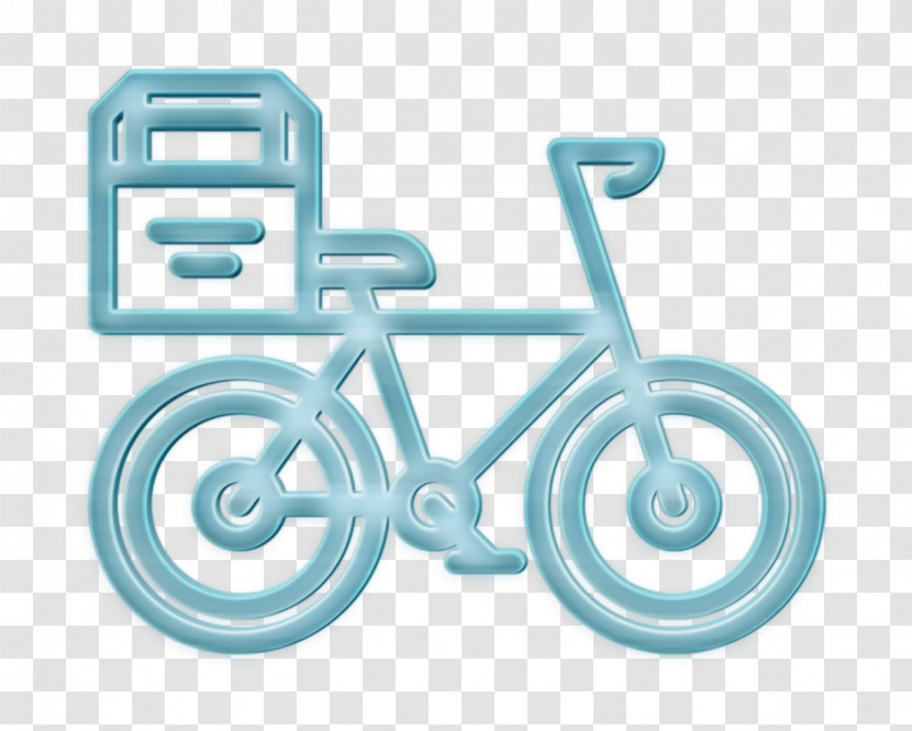 Bicycle Icon Fast Food Icon Thermo Bag Icon Transparent PNG