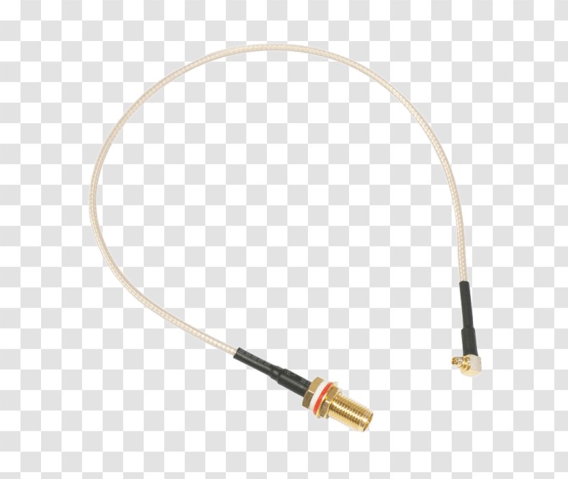 Coaxial Cable Electrical Hirose U.FL Patch Connector - Pigtail Transparent PNG