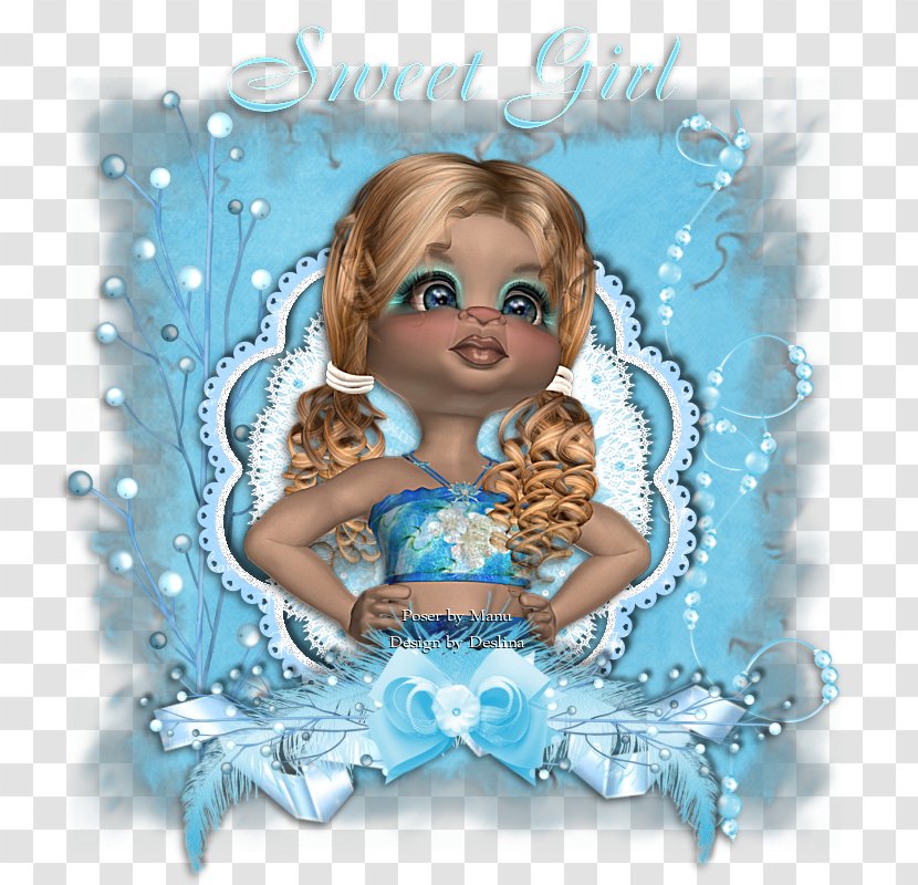 Toddler Doll Infant Turquoise - Blue - Ins Transparent PNG