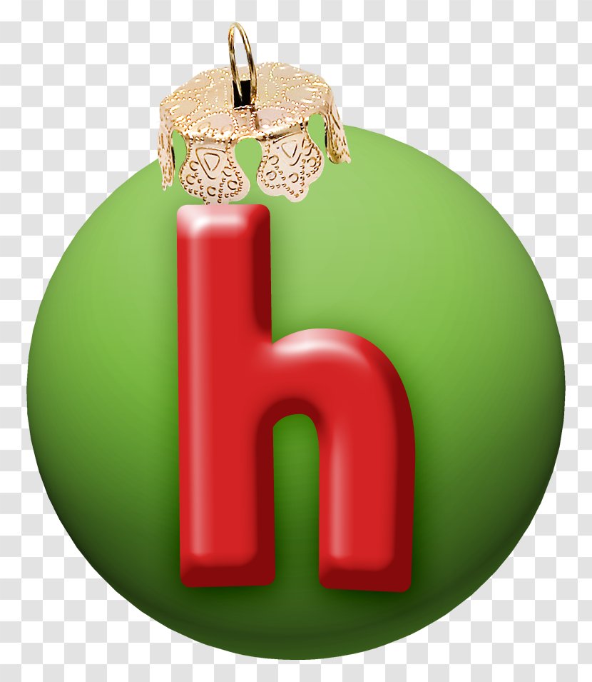 Christmas Typeface Font - Holiday - Letter H Transparent PNG