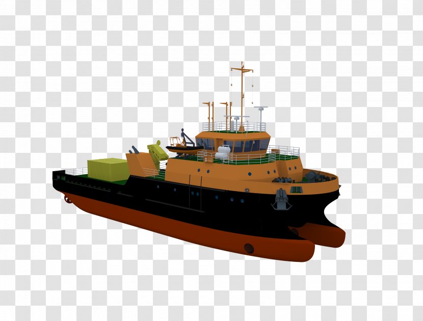 Oil Tanker Tugboat Platform Supply Vessel Ship Okskaya Sudoverf' - Container Transparent PNG