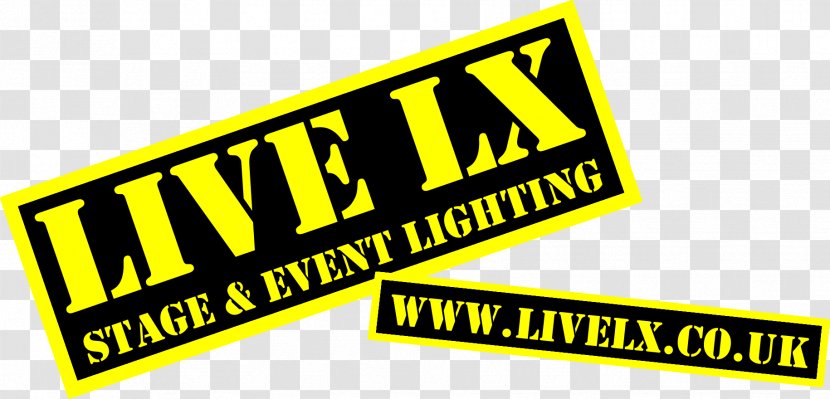 Logo Banner Brand Product Line - Yellow - Outdoor Concert Stage Lighting Transparent PNG