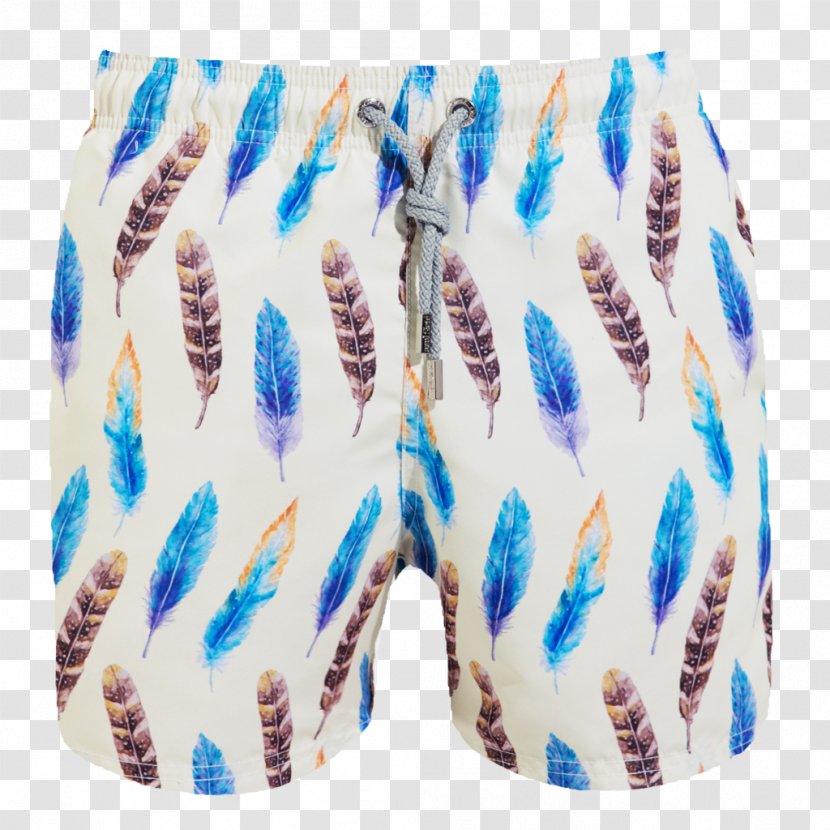 Sales Price Swimsuit Trunks - Cobalt - Feather Material Transparent PNG