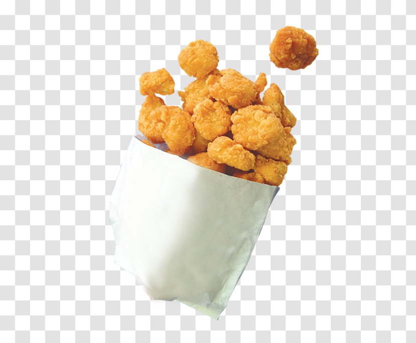 Fried Chicken Popcorn Barbecue Nugget - Meat - Rice Flower Pictures Transparent PNG