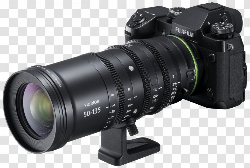 Fujifilm GFX 50S X-H1 Fujinon Photography - Mirrorless Interchangeablelens Camera - Lens Transparent PNG