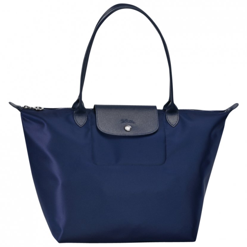 Longchamp Le Pliage Neo Large Nylon Tote Shoulder Bag Handbag Transparent PNG