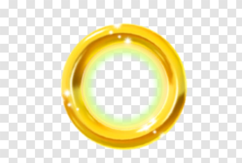 Sonic The Hedgehog 3 And Secret Rings Generations Unleashed - Ariciul - Golden Ring Transparent PNG