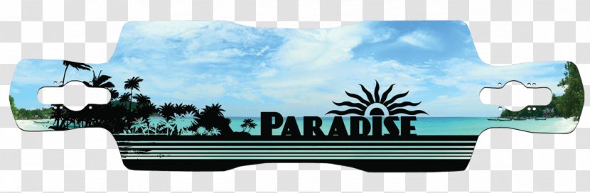 Paradise 2 Longboard Inch Plunder Ventures Inc. Arrow - Totem - Sunset Decks Transparent PNG