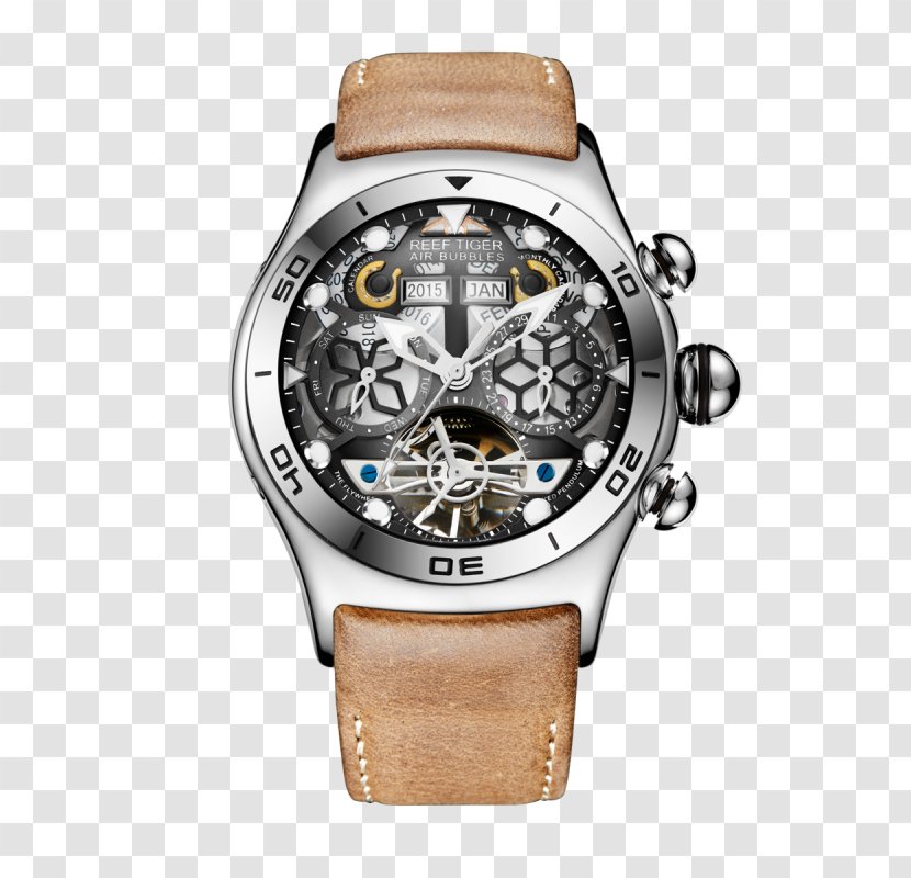 Tourbillon Automatic Watch Mechanical Movement - Accessory - AIR BUBBLES Transparent PNG