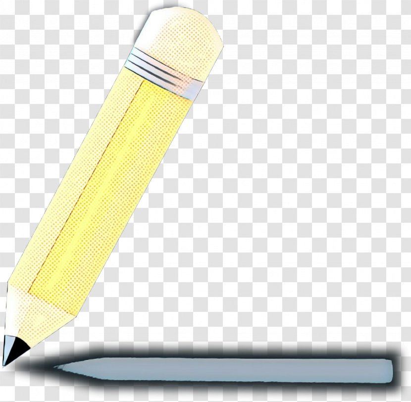 Yellow Pen Office Supplies Writing Implement Instrument Accessory Transparent PNG