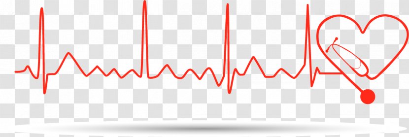 Dynamic Electrocardiography Heart Health Care - Silhouette - Heart-shaped, Rate, ECG, Medical Element Transparent PNG
