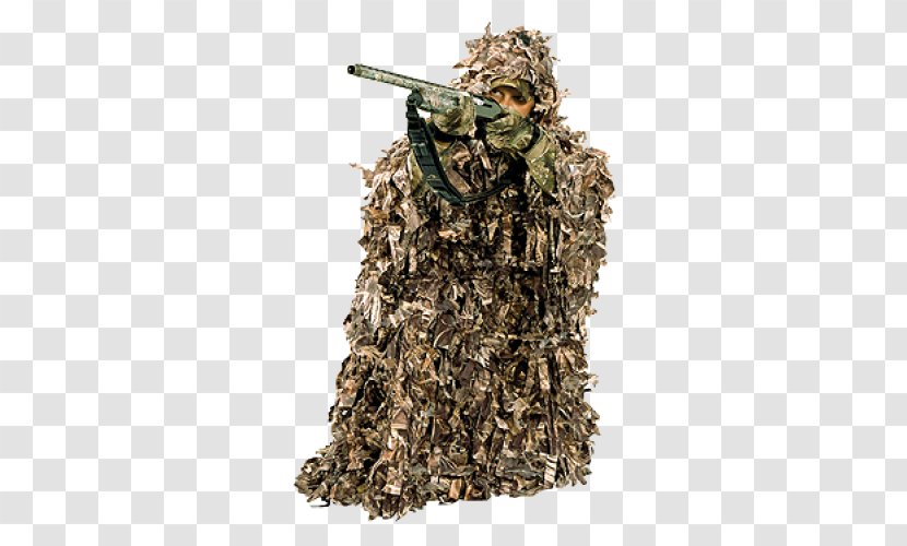Ghillie Suits Cloak Hunting Clothing Cape - Tree - Suit Transparent PNG