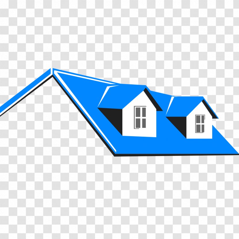 Roofer House Home Repair Window - Blue - Renovation Transparent PNG