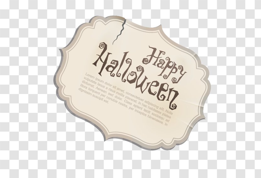 Halloween Paper Jack-o-lantern Poster - Jackolantern - Tags Transparent PNG