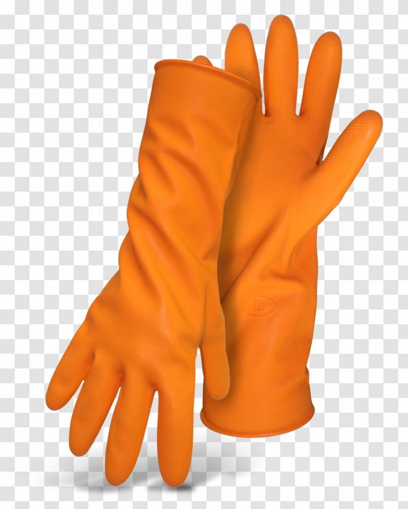 Medical Glove Latex Natural Rubber Disposable - Nitrile - Orangelined Triggerfish Transparent PNG