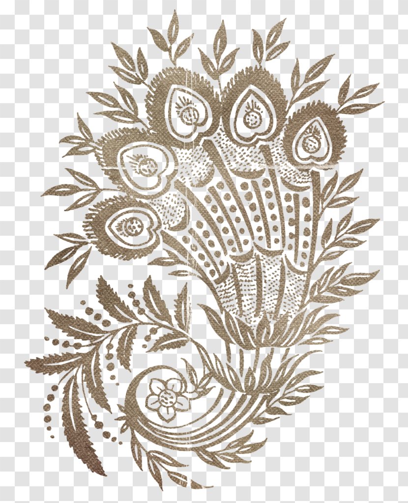 Stencil Image Graphics Drawing Motif - Lace - Gimp Transparent PNG