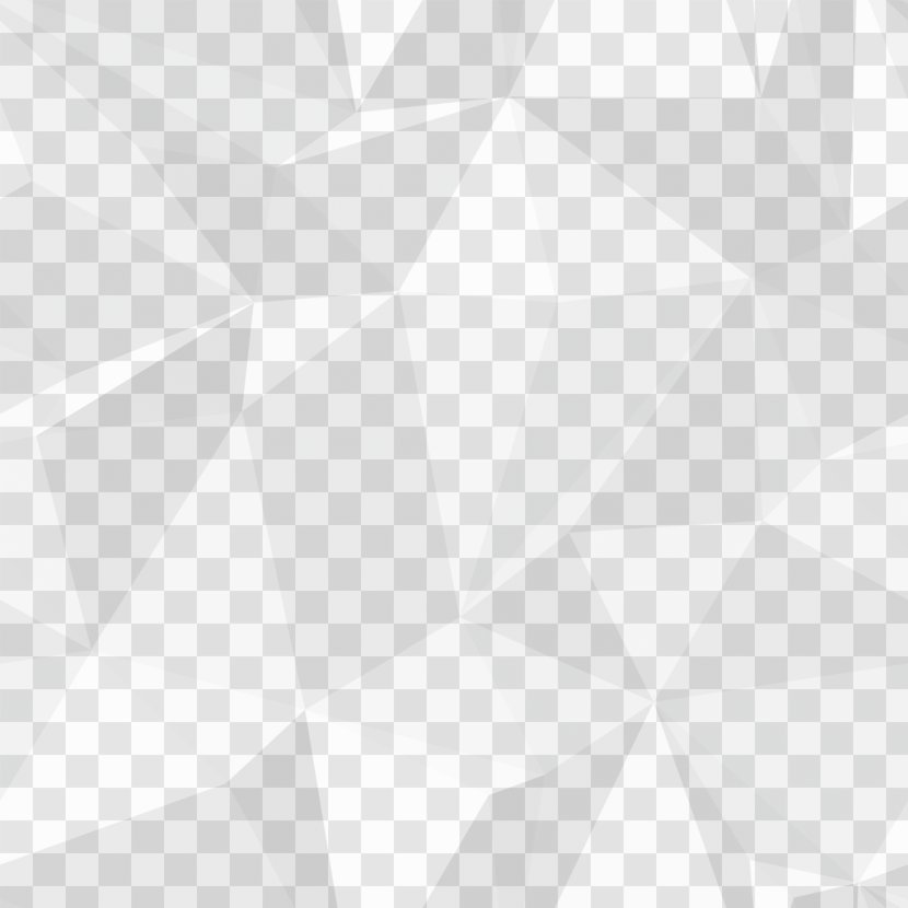 Black And White Triangle Pattern Transparent PNG