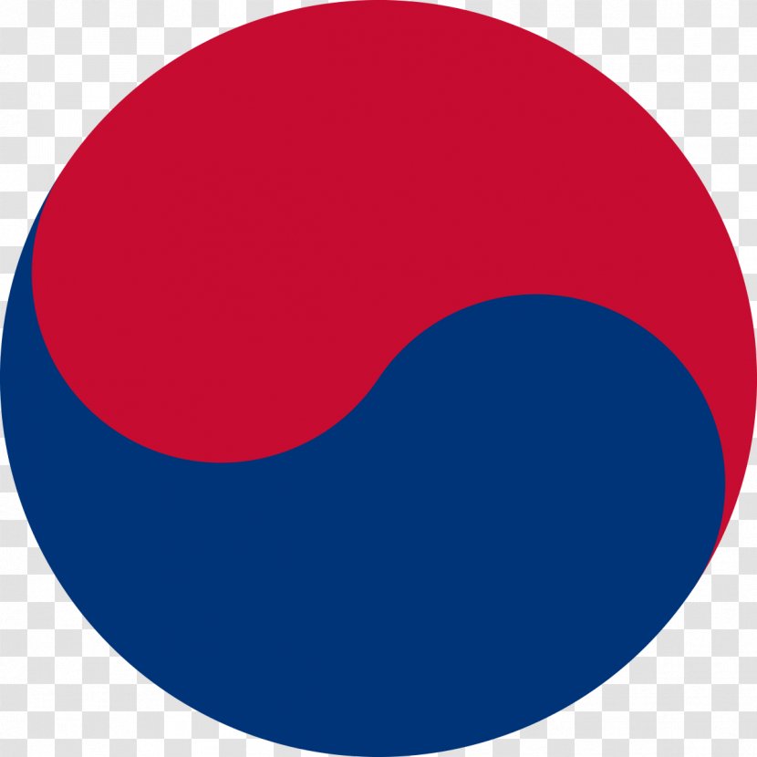 Flag Of South Korea Yin And Yang Taegeuk Korean - Koreans Transparent PNG