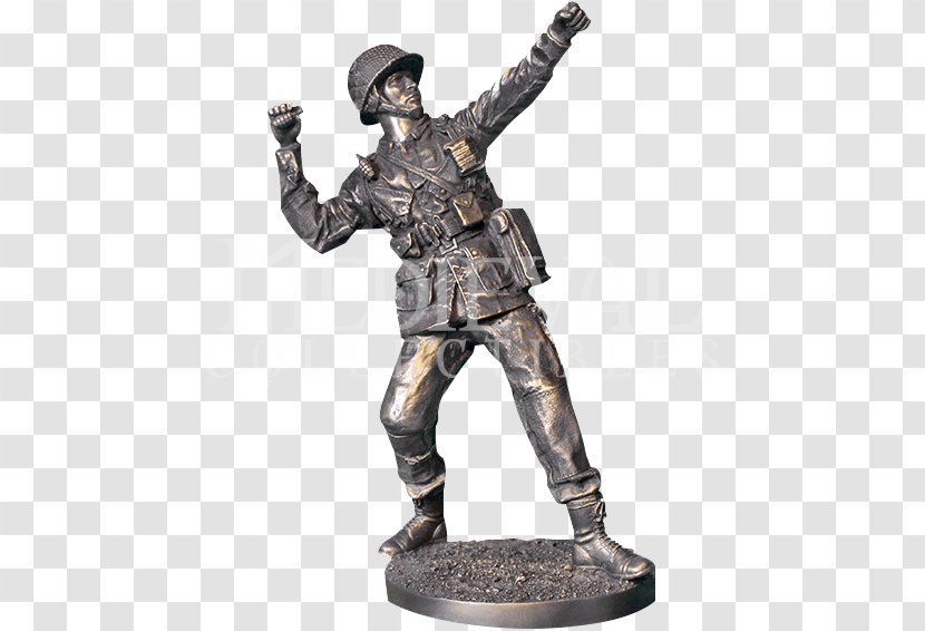 Soldier Figurine Infantry Statue Military - Grenade Transparent PNG