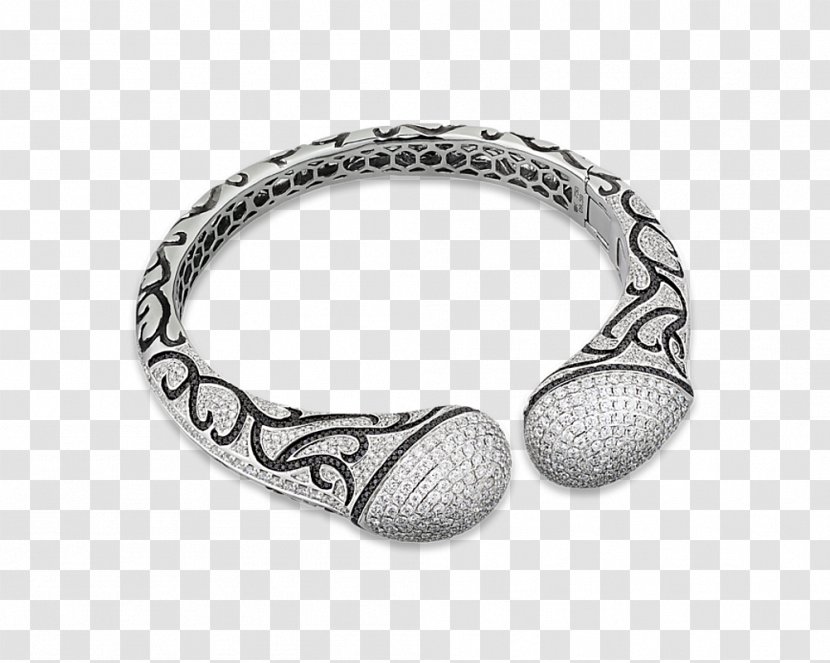Bracelet Bangle Silver Body Jewellery - Jewelry Transparent PNG