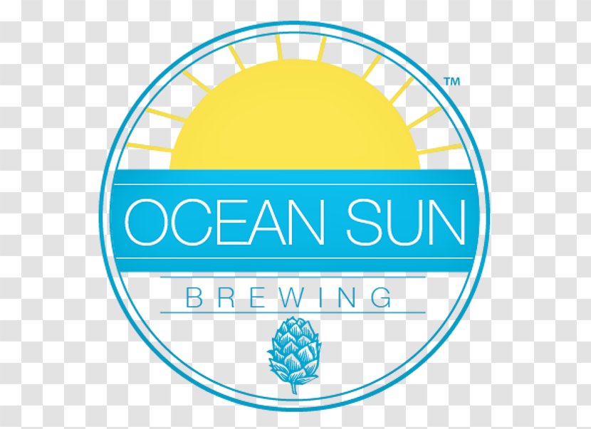 Ocean Sun Brewing Beer Pale Ale Helles - Yellow - Horizon Over Water Transparent PNG