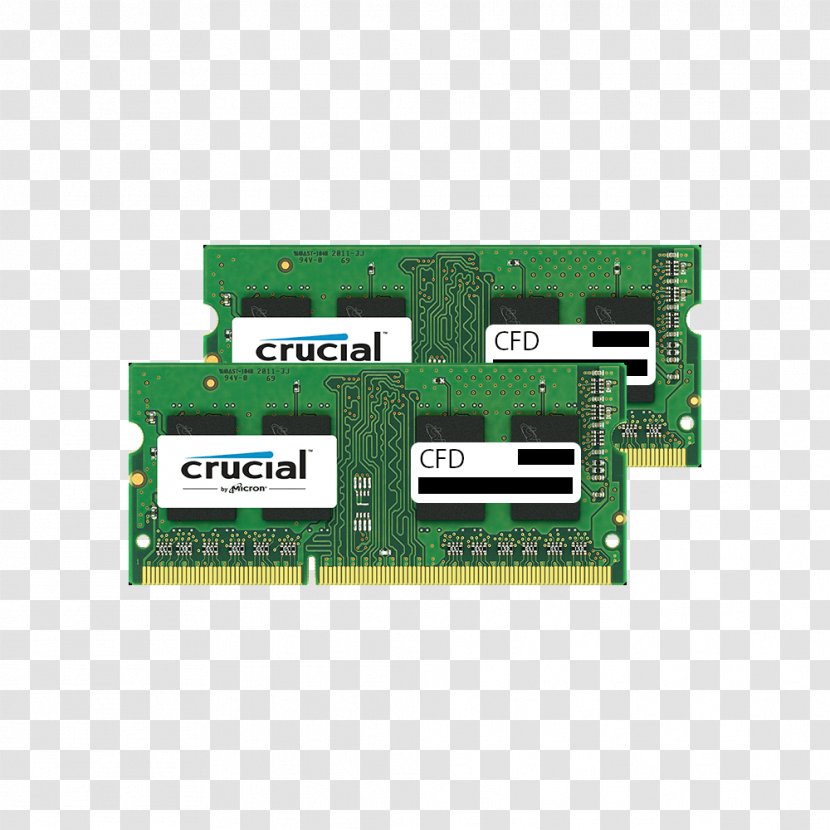 DDR3 SDRAM Laptop Flash Memory SO-DIMM - Ddr3l Sdram Transparent PNG