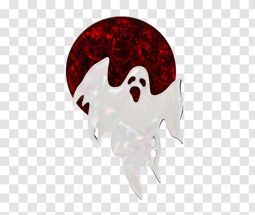 Earring Brooch Ghost Necklace Mask - Jacko Lantern - Textured Button Transparent PNG