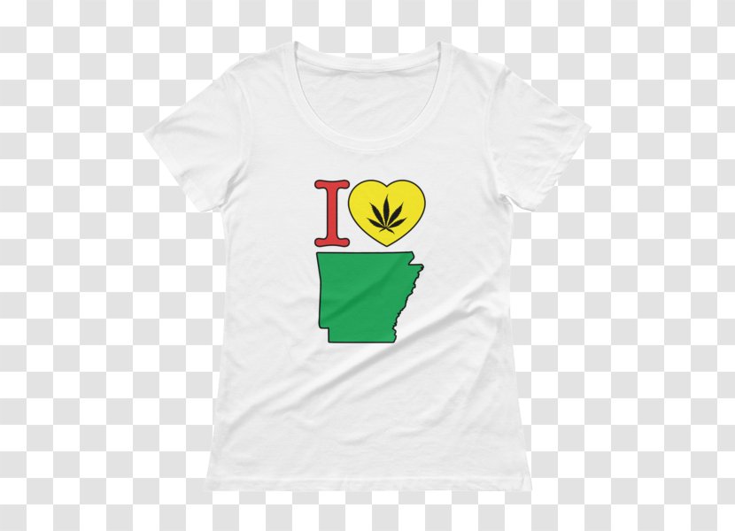 T-shirt Cannabis Shop Sleeve - T Shirt Transparent PNG